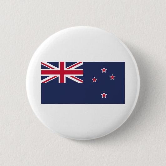 Nieuw-Zeelandse vlag Ronde Button 5,7 Cm (Voorkant)
