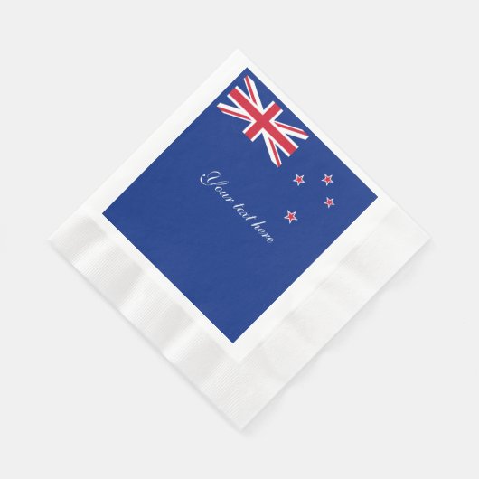 Nieuw-Zeelandse vlag Servetten (Hoek)