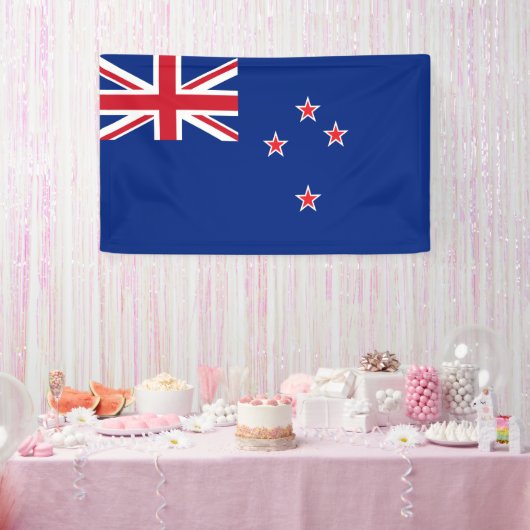 Nieuw-Zeelandse vlag Spandoek (Feest)