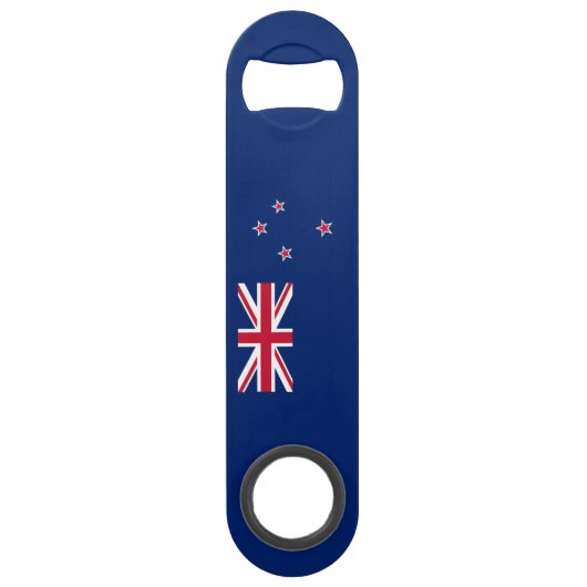 Nieuw-Zeelandse vlag Speed Flessenopener (Voorkant)