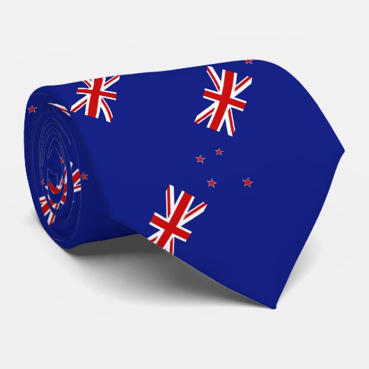 Nieuw-Zeelandse vlag Stropdas (Opgerold)