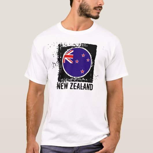 Nieuw-Zeelandse vlag T-Shirt (Voorkant)