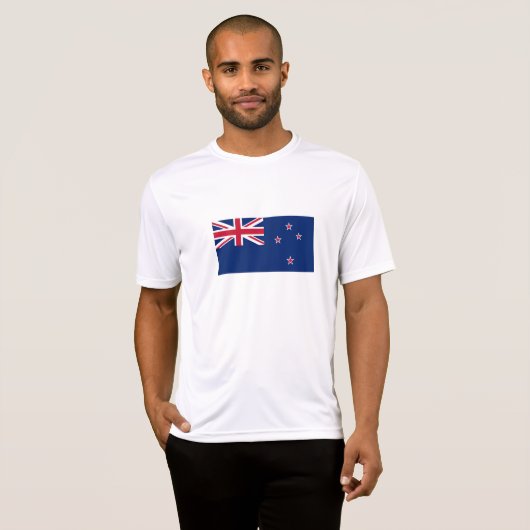 Nieuw-Zeelandse vlag T-shirt (Voorkant volledig)
