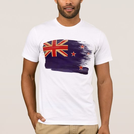 Nieuw-Zeelandse vlag T-Shirt (Voorkant)