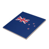 Nieuw-Zeelandse vlag Tegeltje (Zijkant)