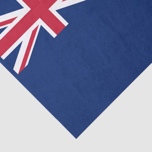 Nieuw-Zeelandse vlag Tissuepapier (Detail)