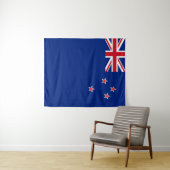 Nieuw-Zeelandse vlag Wandkleed (In Situ (horizontaal))