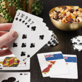 Nieuw-Zeelandse vlagspelkaarten Speelkaarten (Insitu)