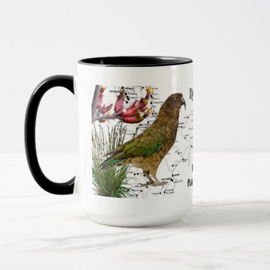 Nieuw-Zeelandse Vogel Mok (Links)