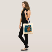 Nieuw-Zeelandse vogellover Dabbing Kiwi Bird Da Da Tote Bag (Voorkant (model))