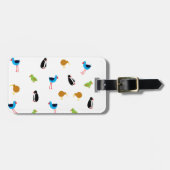 Nieuw-Zeelandse vogels Bagagelabel (Voorkant horizontaal)