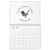 Nieuw-Zeelandse vogels Kalender (Mar 2027)