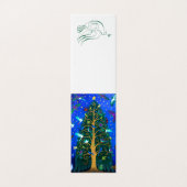 Nieuw-Zeelandse Vogels Kerstmis Kaart (Buitenkant ongevouwen)