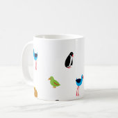 Nieuw-Zeelandse vogels Koffiemok (Voorkant links)