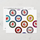 Nieuw-Zeelandse vogels postkaart (Voorkant / Achterkant)