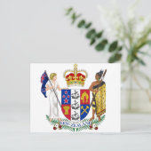 Nieuw-Zeelandse wapenstilstand Briefkaart (Staand voorkant)