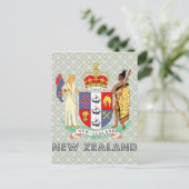 Nieuw-Zeelandse wapenstilstand Briefkaart (Staand voorkant)