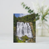 Nieuw-Zeelandse waterval Briefkaart (Staand voorkant)