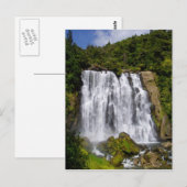 Nieuw-Zeelandse waterval Briefkaart (Voorkant / Achterkant)