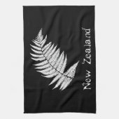Nieuw-Zeelandse Zilvervaren Keukenhanddoek (Verticaal)