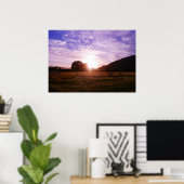 Nieuw-Zeelandse zonsopgang Poster (Thuiskantoor)