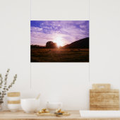 Nieuw-Zeelandse zonsopgang Poster (Keuken)