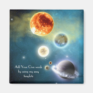Nieuw zonnestelsel Magnet