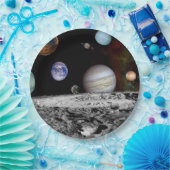 Nieuw zonnestelsel papieren bordje (Feest)