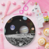 Nieuw zonnestelsel papieren bordje (Feest)