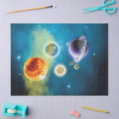 Nieuw zonnestelsel tissuepapier (Craft)