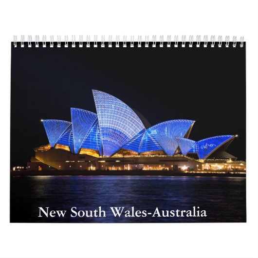 Nieuw-Zuid-Wales-Australië Kalender (Hoes)