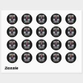 Nieuwe _1 ronde sticker (Vel)
