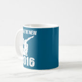 Nieuwe 2016 Meme Koffiemok (Voorkant links)