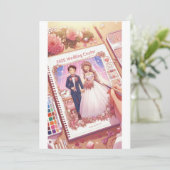 Nieuwe 2025 Wedding Creator Gids" Feestdagenkaart (Staand voorkant)