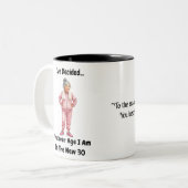 Nieuwe 30 Gift Mok (Voorkant links)