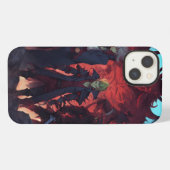 Nieuwe 5 demon geprint iPhone hoesje (Achterkant horizontaal)