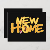 Nieuwe aan de voorzijde van het Huis aangepaste sl Aankondiging (Voorkant / Achterkant)