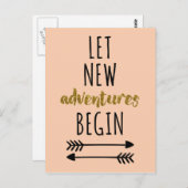 Nieuwe aanbiedingen Citaat Briefkaart (Voorkant / Achterkant)