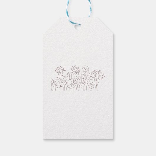 Nieuwe aangepaste tekstLogo cadeaukaartjes Cadeaulabel (Achterkant)