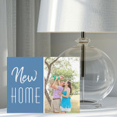 Nieuwe aangepaste thuisfoto-wijziging van adres aankondiging