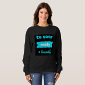 Nieuwe Aankomst: Empowering Sweatshirt voor Vrouwe (Voorkant volledig)