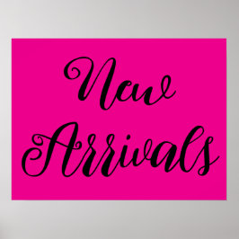 Nieuwe Aankomst Teken, Winkel Signage, Boutique Poster