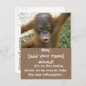 Nieuwe aankondiging adresverplaatsing (Voorkant / Achterkant)