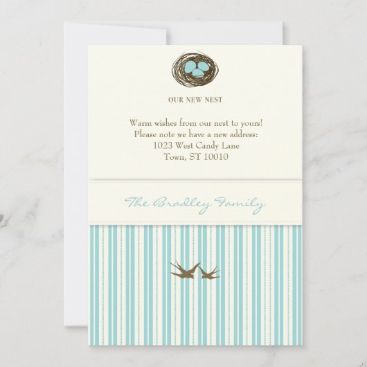 Nieuwe aankondiging nesten (Voorkant)