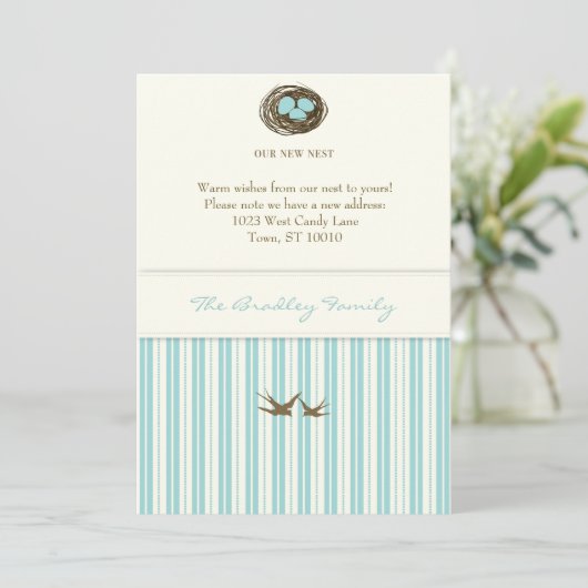 Nieuwe aankondiging nesten (Staand voorkant)