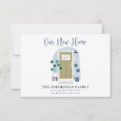 Nieuwe aankondiging van de Waterverf van Adres doo (Voorkant)