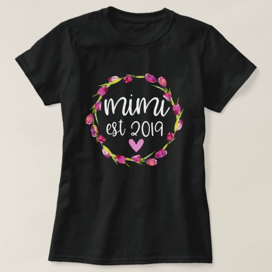 Nieuwe aankondiging van het Shirt van Mimi Zwanger (Design voorkant)