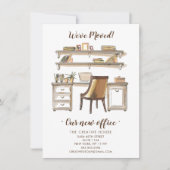 Nieuwe aankondiging van Kantoor-beweging (Voorkant)