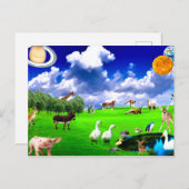 Nieuwe Aarde Briefkaart (Voorkant / Achterkant)