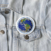Nieuwe Aarde Ronde Button 7,6 Cm (In situ)